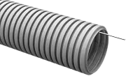 Труба гофрированная с протяжкой диаметром 40 мм