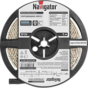 Лента светодиодная белая Navigator 71766 NLS-5050СW30-7.2-IP20-12V R5