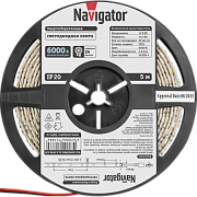 Лента светодиодная белая Navigator 71768 NLS-5050СW60-14.4-IP20-12V R5