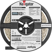 Лента светодиодна белая Navigator 71767 NLS-5050СW30-7.2-IP65-12V R5