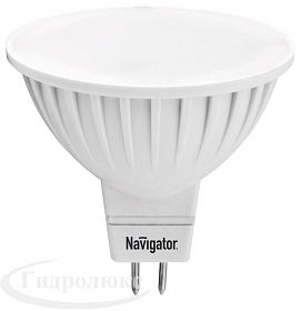          Светодиодная лампа Navigator 220V MR16 GU5.3 7W 4000K 94245                                    